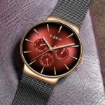 Men’s Watches Top Brand Luxury Quartz Watch Waterproof Ultra-Thin Wristwatch for Men