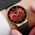 Men’s Watches Top Brand Luxury Quartz Watch Waterproof Ultra-Thin Wristwatch for Men