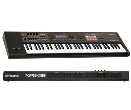 Roland XPS-30 Expandable Synthesizer, a versatile musical instrument for stage and studio.