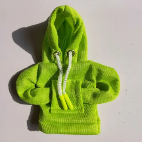 A gear shift hoodie cover, designed to protect and stylize your vehicle's gear shifter.