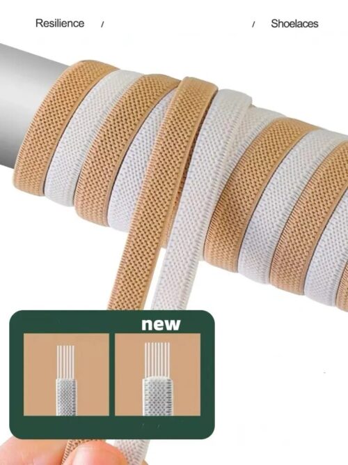 Hassle-Free, No-Tie Shoe Laces for Easy and Secure Closure.