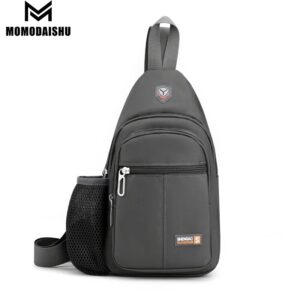 Stylish and Versatile Nylon Chest Bag for Men, Ideal for Outdoor Sports and Casual Fashion. Durable Multifunctional Design, Perfect for On-the-Go.