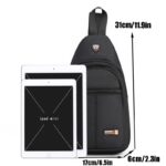 Durable Design Nylon Chest Bag for Men Multifunctional Casual Fashion Trend Shoulder Bag For Outdoor Sports Versatile Crossbody