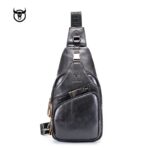 Leather Bag for Men Single Shoulder crossbody Messenger Bag