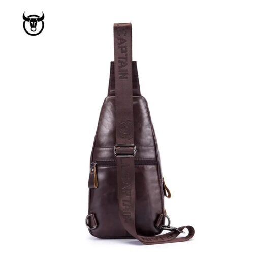 Men Bag Cross Body Genuine Leather Messenger Bag