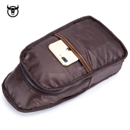 Men Bag Cross Body Genuine Leather Messenger Bag