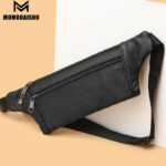 High-Quality Genuine Leather Waist Bag, Fashionable and Functional Accessory for Everyday Use.