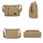 Good Quality Men Travel Bag Canvas Casual Men Shoulder Crossbody Outdoor Bags Men Travel School Bag