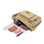 Good Quality Men Travel Bag Canvas Casual Men Shoulder Crossbody Outdoor Bags Men Travel School Bag