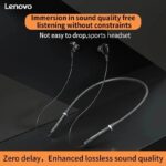 Lenovo XE05 Bluetooth Headphones Neckband True Wireless Earphones Stereo Sports Magnetic Headphones with IPX5 Waterproof Headset