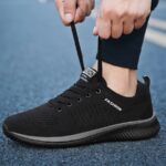 Men and Women Running knitted Shoes Fashionable Casual Sneakers Breathable for Sport Athletic Gym Lightweight