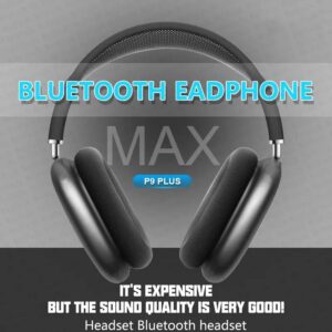 Air Max Wireless Bluetooth Headphones - Premium Over-Ear Headset for High-Quality Audio and Hands-Free Convenience."