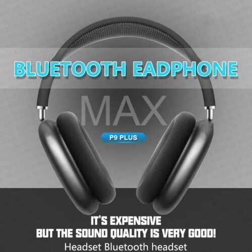 Air Max Wireless Bluetooth Headphones - Premium Over-Ear Headset for High-Quality Audio and Hands-Free Convenience."