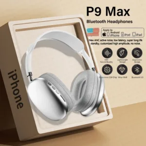 Air Max Wireless Bluetooth Headphones - Premium Over-Ear Headset for High-Quality Audio and Hands-Free Convenience."