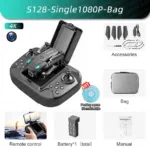 Mini Drone 4K HD Camera Three-sided Obstacle Avoidance Air Pressure Fixed Height Professional Foldable Quadcopter S128