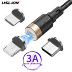 3A Fast Charging USB Cable - Versatile and Efficient Micro Type C Connector.