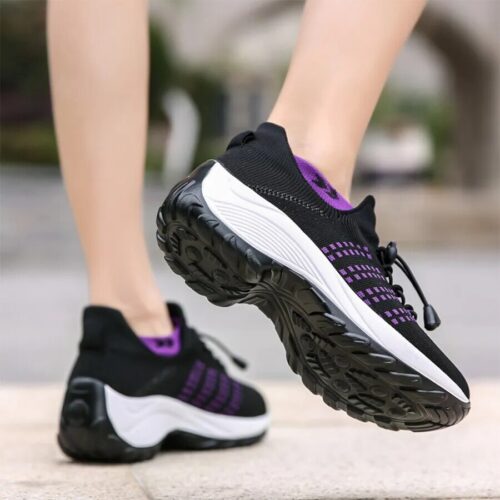 Women's fashion sneakers, combining style and comfort for trendy everyday wear.