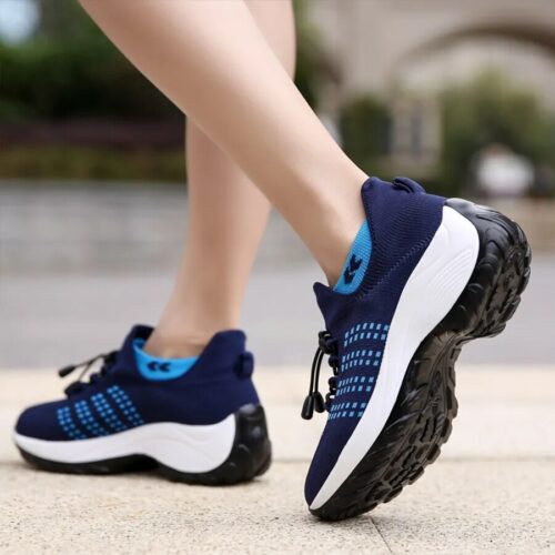 Women's fashion sneakers, combining style and comfort for trendy everyday wear.