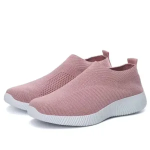 Slip-on walking sneakers, convenient and comfortable footwear