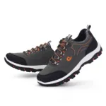 Men Hiking Shoes Outdoor Anti Slip Rubber Sole Mountain Sneakers Wear Resistant Boots Climbing Fashion and comfort