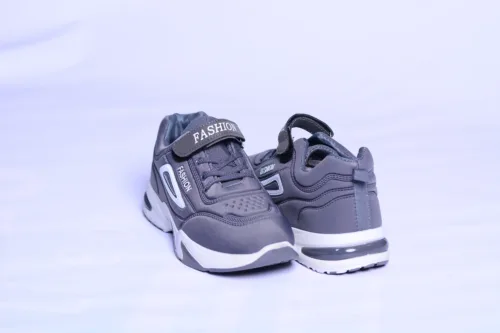 Image of Unisex Bubble Space Sneakers, a futuristic footwear design combining laces and Velcro for a versatile and stylish look, suitable for all genders.