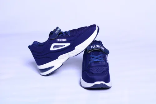 Image of Unisex Bubble Space Sneakers, a futuristic footwear design combining laces and Velcro for a versatile and stylish look, suitable for all genders.