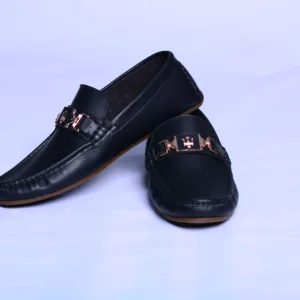 Classic Black Pump Shoes for Men - Elevate Comfort with Timeless Style for Casual Wear