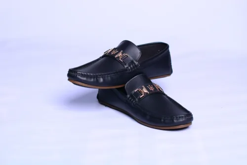 Men Classic Black pump shoes elegant comfort for casual use (4) Classic Black Pump Shoes for Men - Elevate Comfort with Timeless Style for Casual Wear