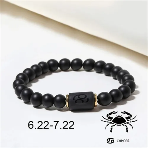 This Unisex Zodiac Signs Stretchable Beaded Bracelet is a harmonious fusion of style and meaning. Perfect as a jewelry gift for both men and women, it adds a touch of celestial allure to any ensemble.