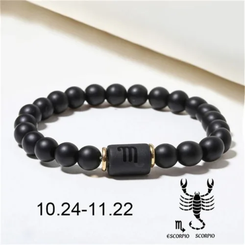 This Unisex Zodiac Signs Stretchable Beaded Bracelet is a harmonious fusion of style and meaning. Perfect as a jewelry gift for both men and women, it adds a touch of celestial allure to any ensemble.