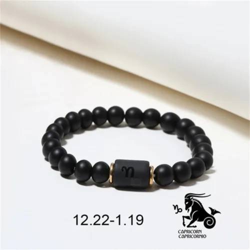 This Unisex Zodiac Signs Stretchable Beaded Bracelet is a harmonious fusion of style and meaning. Perfect as a jewelry gift for both men and women, it adds a touch of celestial allure to any ensemble.