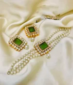 Hand Made Gold Platted Choker Set (2)