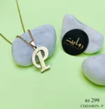 Personalized Alphabet Necklace Collection (16)