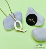 Personalized Alphabet Necklace Collection (17)