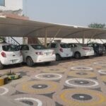 Tensile Fabric car parking Shed in Pakistan to protect your valuable vehicle from Sun and Rain