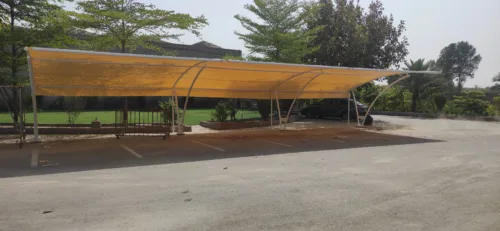 Discover the modern solution for car parking with our elegant tensile fabric car parking shed. Offering functionality and style, our innovative design provides shelter and protection for your vehicle while adding a touch of sophistication to any environment.