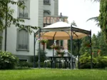 Garden Gazebo with Tensile Fabric Top Finish (3)