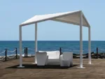 Latest Garden Gazebo design elegant sail kite shape (3)