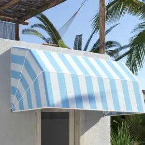 Transform your window with our stylish awning, providing shade and charm to every view. Elevate your space with our Window Basket Awning, offering both functionality and elegance. Enjoy the outdoors while staying protected from the sun's rays. Upgrade your home with this easy-to-install solution, perfect for any window.